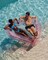 Original Clear Heart Water Hammock with Mesh Pool Float Perfect for Summer Pool Parties